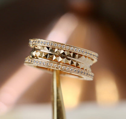 [Auream]ZERO 1 GOLD DIAMOND RING