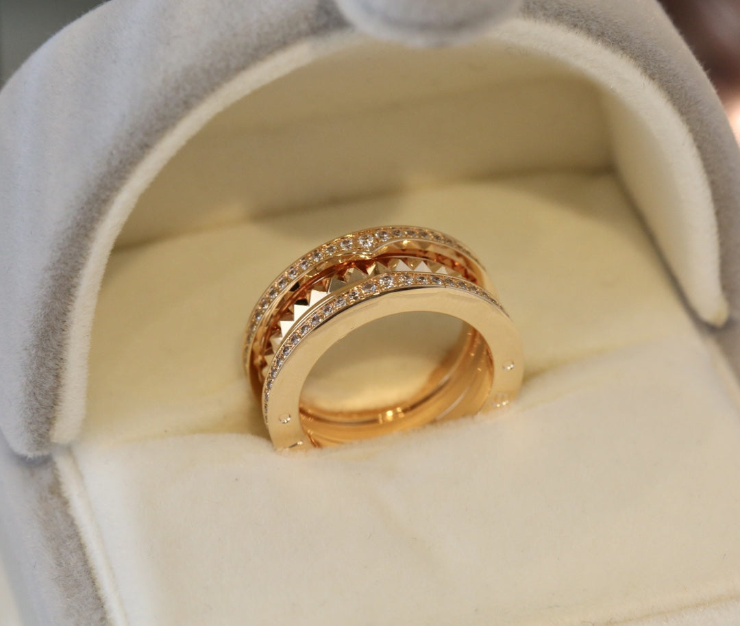 [Auream]ZERO 1 GOLD DIAMOND RING