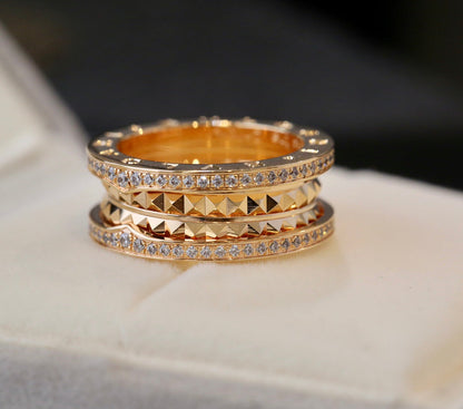 [Auream]ZERO 1 GOLD DIAMOND RING