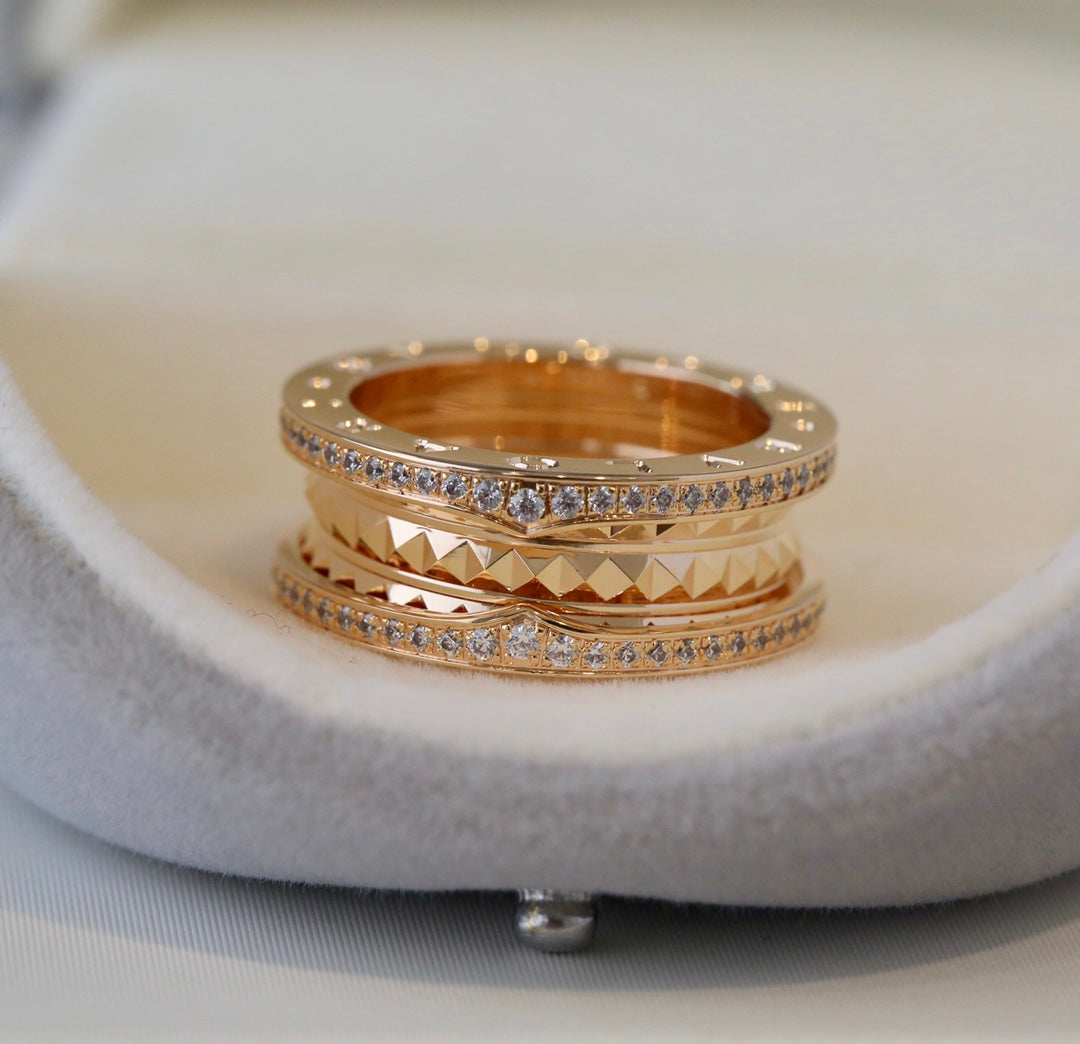 [Auream]ZERO 1 GOLD DIAMOND RING