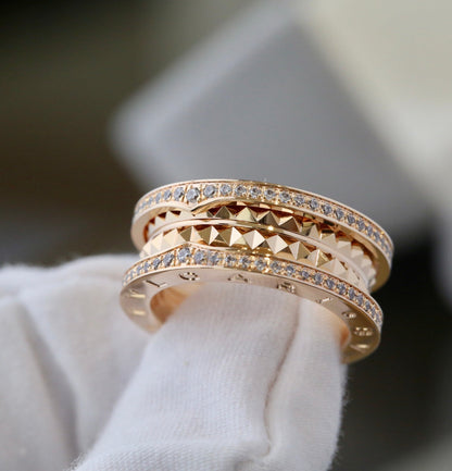 [Auream]ZERO 1 GOLD DIAMOND RING