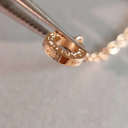 [Auream]ZERO 1 NECKLACE PINK GOLD