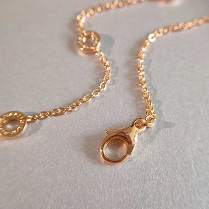 [Auream]ZERO 1 NECKLACE PINK GOLD