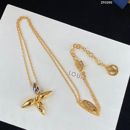 [Auream]LOUISETTE PEDANT GOLD NECKLACE