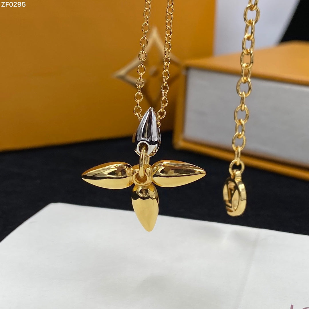 [Auream]LOUISETTE PEDANT GOLD NECKLACE