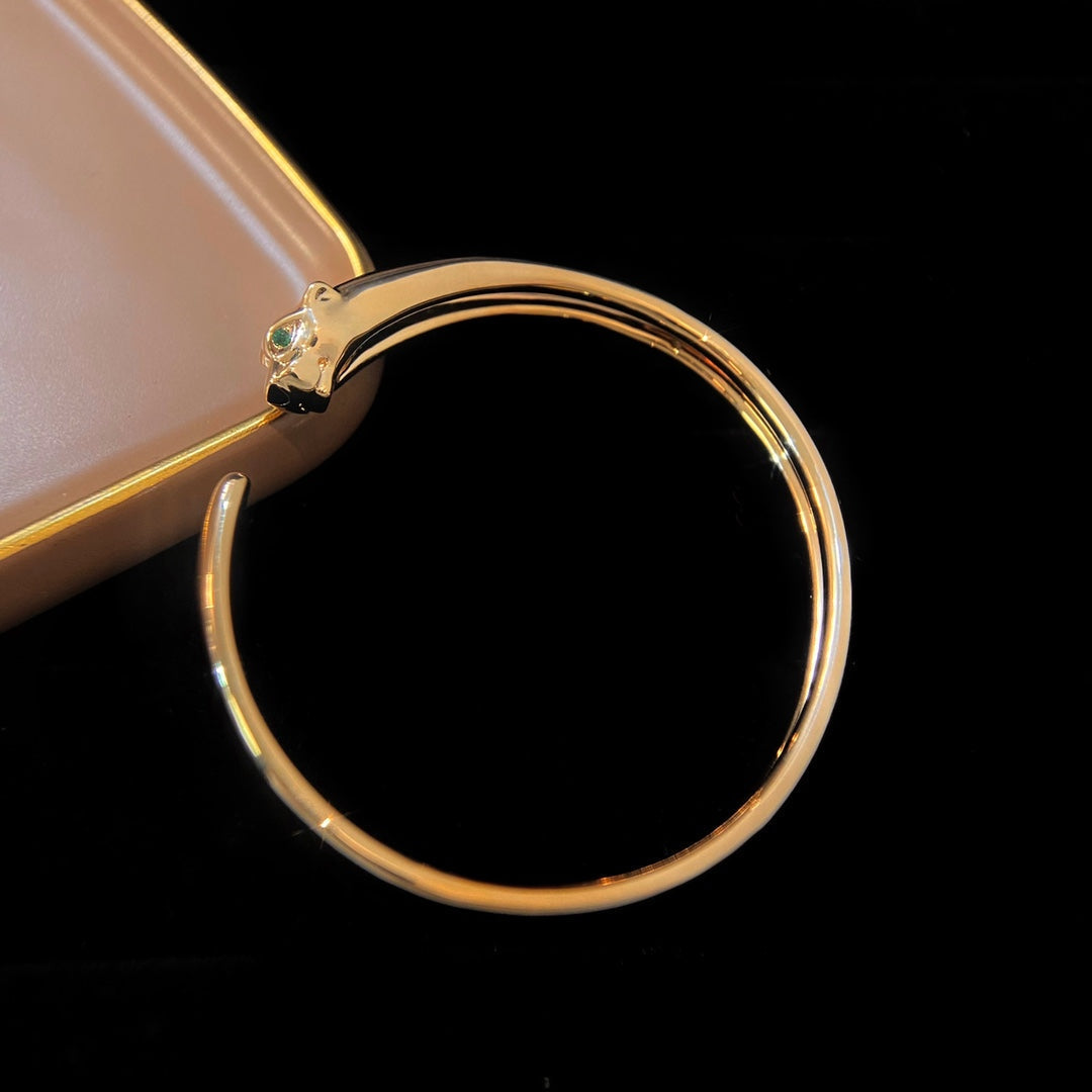 [Auream]PANTHERE GOLD OPEN BRACELET
