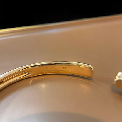 [Auream]PANTHERE GOLD OPEN BRACELET