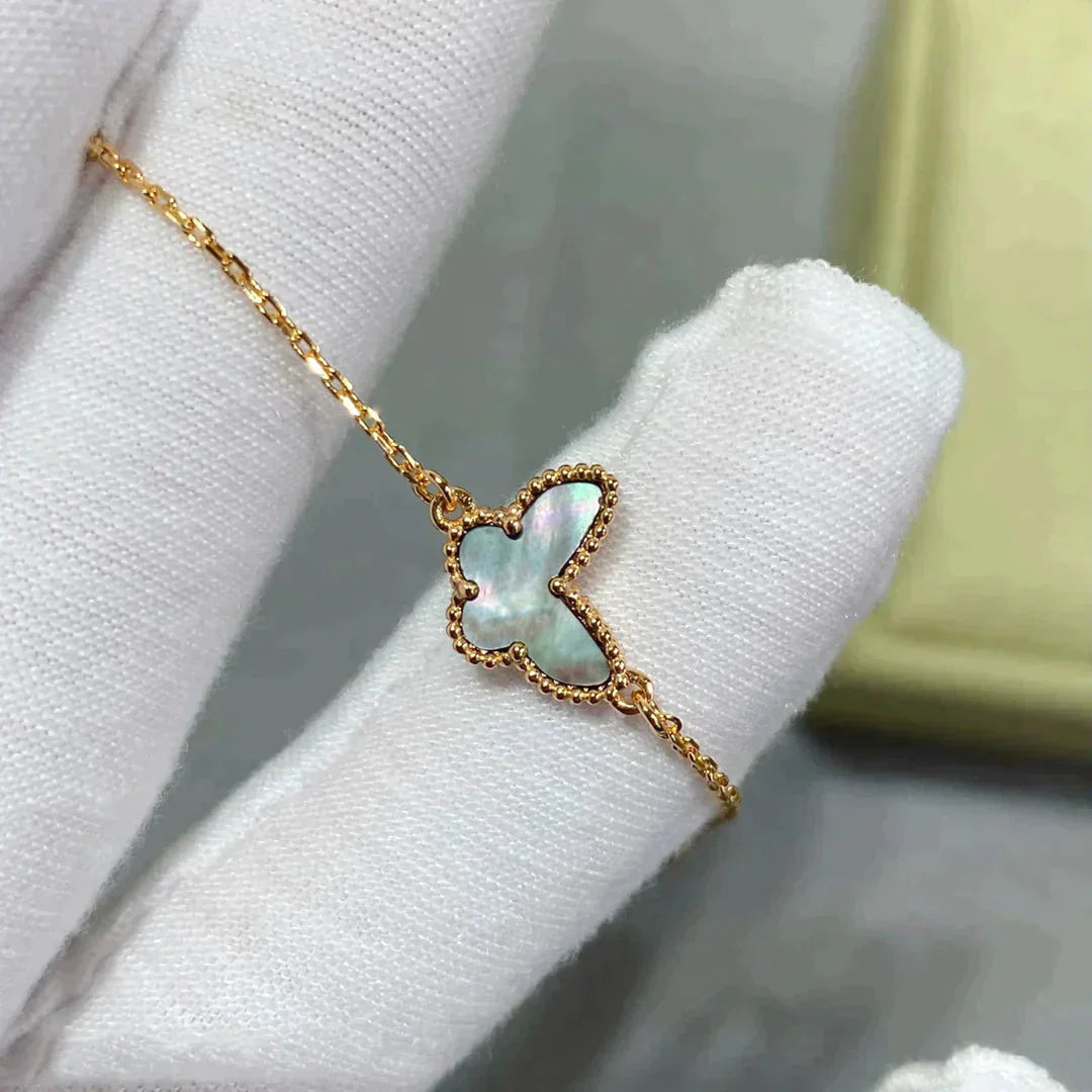 [Auream]BUTTERFLY DARK MOP BUTTERFLY BRACELET