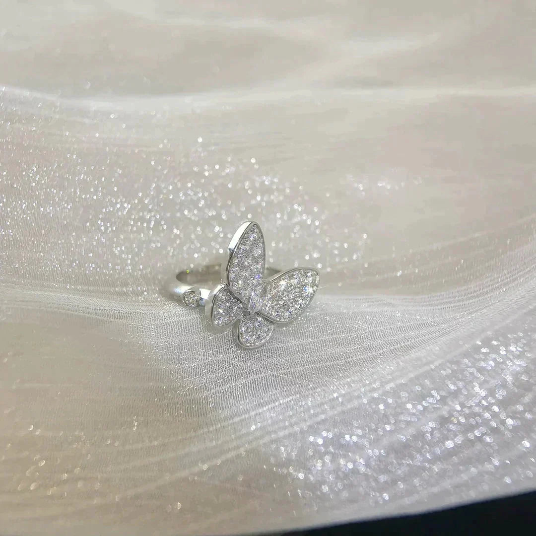 [Auream]BUTTERFLY DIAMOND RING