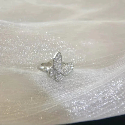 [Auream]BUTTERFLY DIAMOND RING