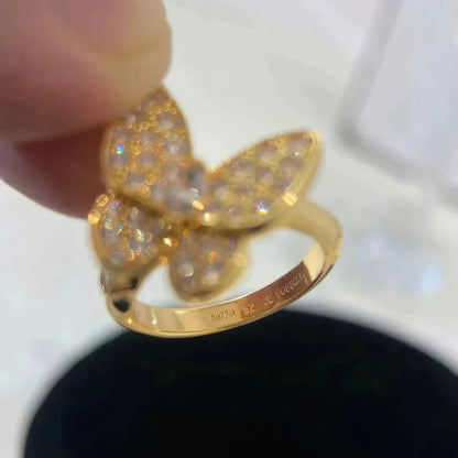 [Auream]BUTTERFLY DIAMOND RING