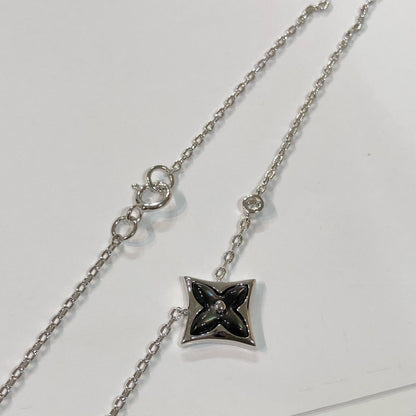 [Auream]STAR BLACK MOP NECKLACE