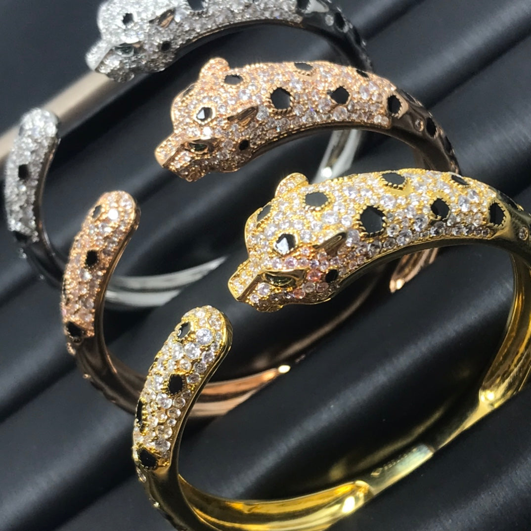 [Auream]PANTHERE BIG BRACELET DIAMONDS