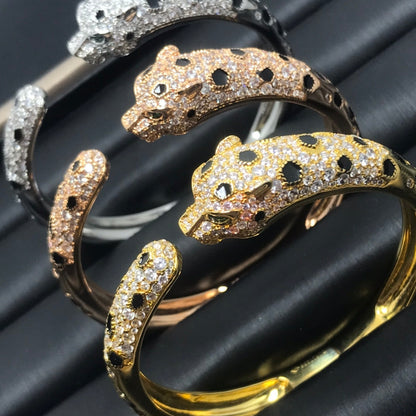 [Auream]PANTHERE BIG BRACELET DIAMONDS