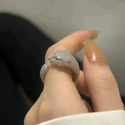 [Auream]PANTHERE 5.5MM ALL DIAMOND RING