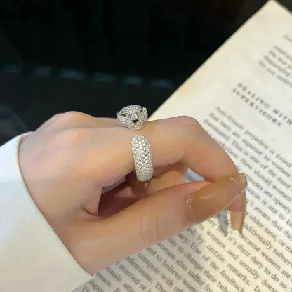 [Auream]PANTHERE 5.5MM ALL DIAMOND RING