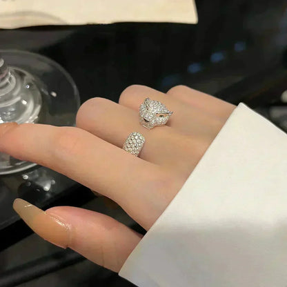 [Auream]PANTHERE 5.5MM ALL DIAMOND RING