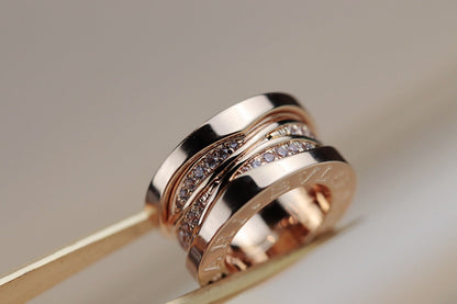 [Auream]ZERO 1 PINK GOLD DIAMOND NECKLACE