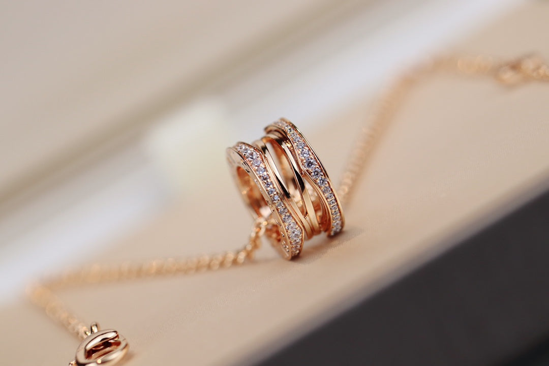 [Auream]ZERO 1 PINK GOLD NECKLACE