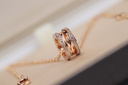 [Auream]ZERO 1 PINK GOLD NECKLACE