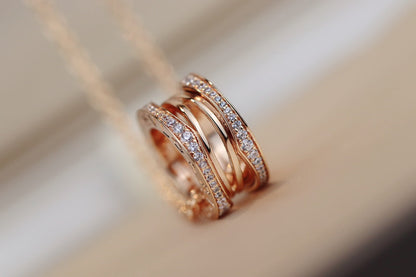 [Auream]ZERO 1 PINK GOLD NECKLACE