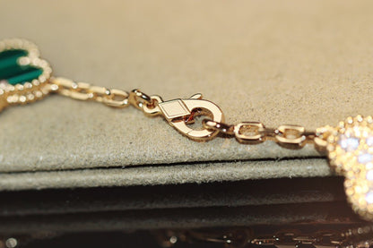 [Auream]CLOVER 20 MOTIFS ONYX ROSE GOLD