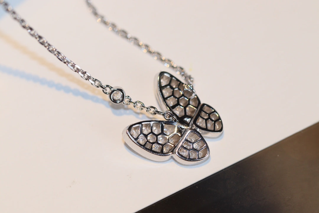 [Auream]BUTTERFLY DIAMOND NECKLACE