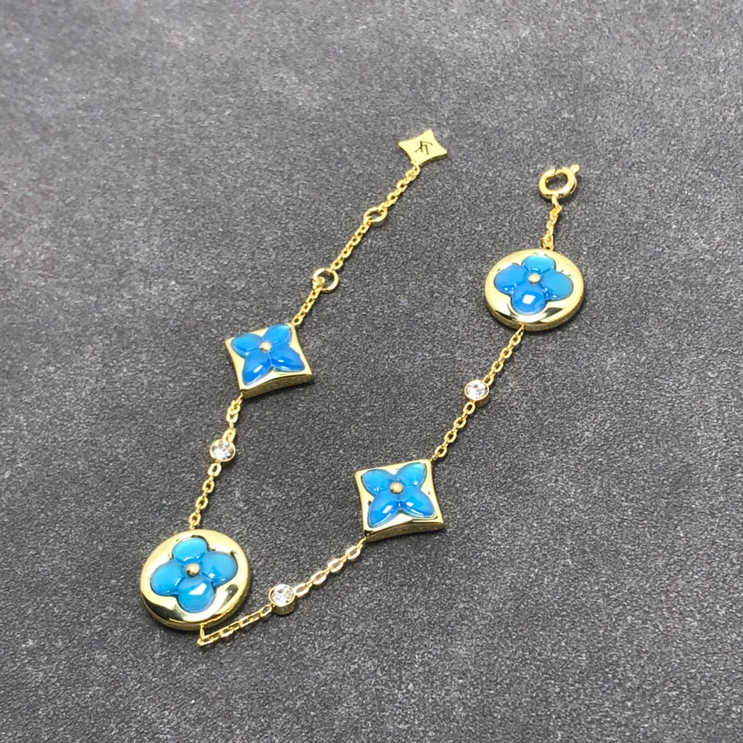 [Auream]STAR AND SUN TURQUOISE 4 MOTIFS 3 DIAMONDS