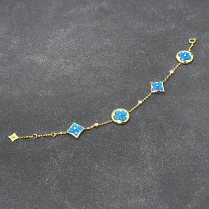 [Auream]STAR AND SUN TURQUOISE 4 MOTIFS 3 DIAMONDS