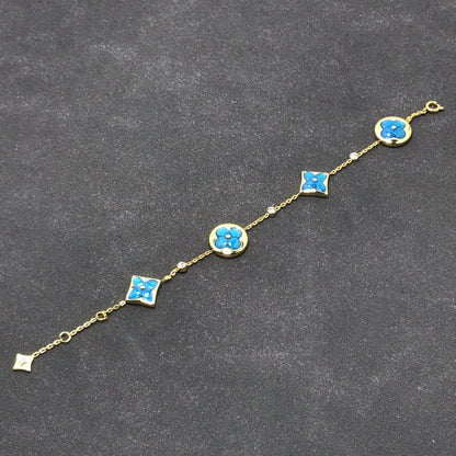 [Auream]STAR AND SUN TURQUOISE 4 MOTIFS 3 DIAMONDS