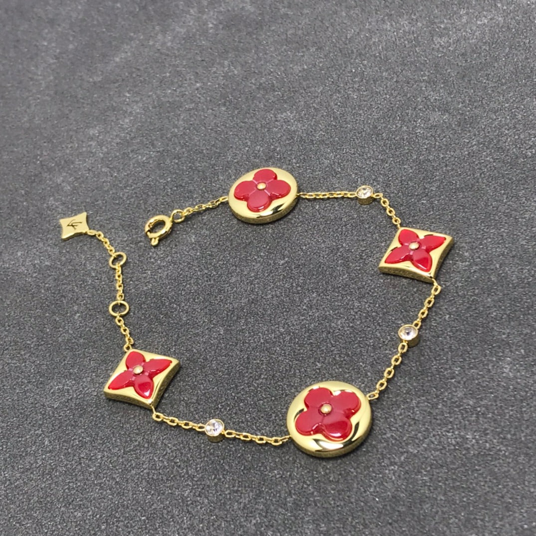 [Auream]STAR AND SUN CARNELIAN 4 MOTIFS 3 DIAMONDS