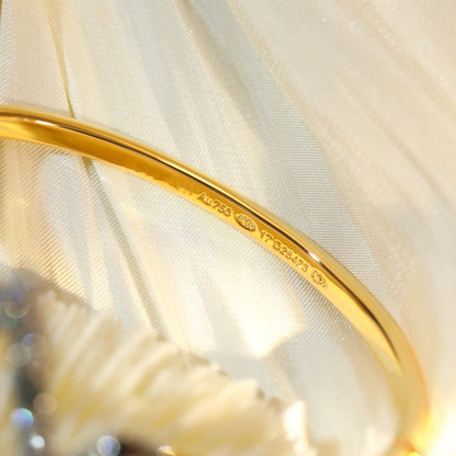 [Auream]VOLTE UPSITE DOWN GOLD DIAMOND BRACELET
