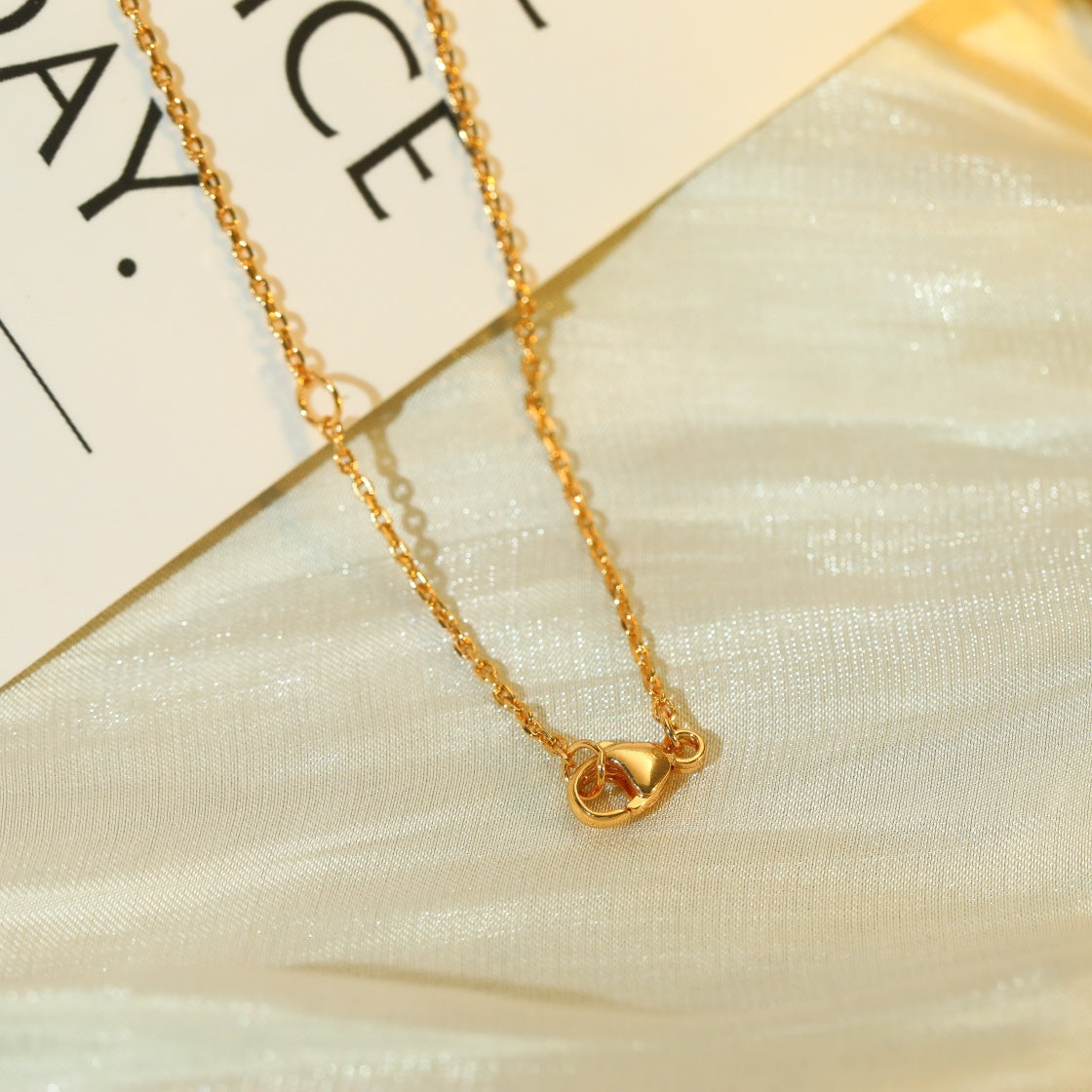 [Auream]VOLT SILVER DIAMOND PEDANT NECKLACE
