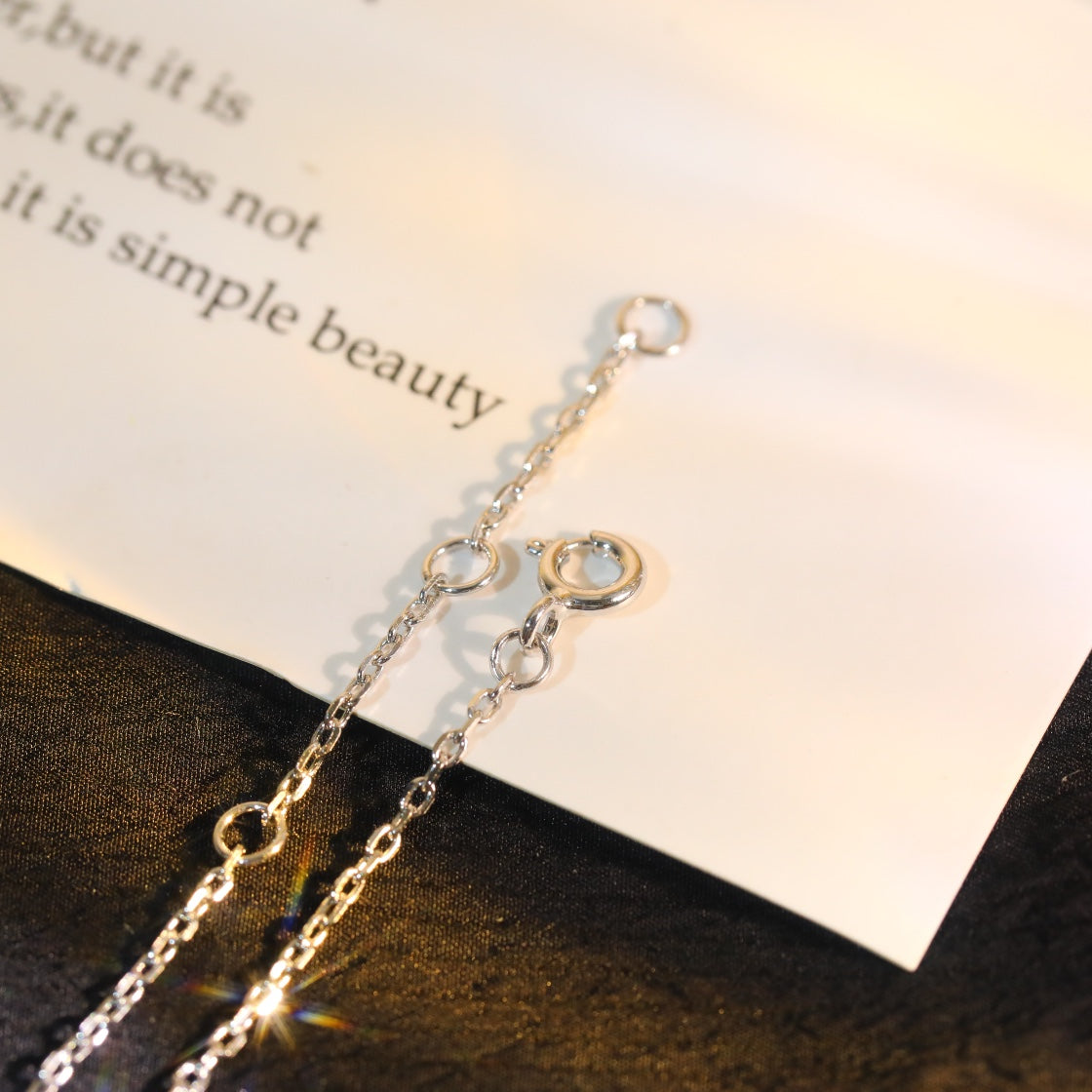 [Auream]SUN MOTIF PINK MOP SILVER BRACELET