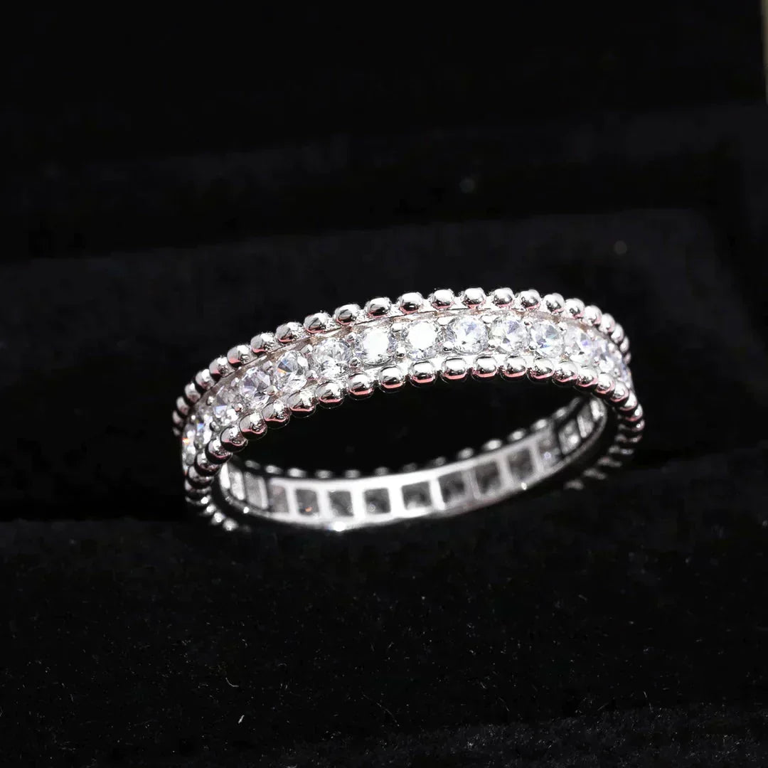 [Auream]PERLEE DIAMOND SILVER RING