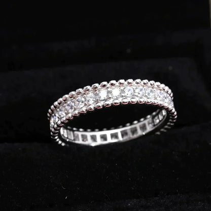 [Auream]PERLEE DIAMOND SILVER RING