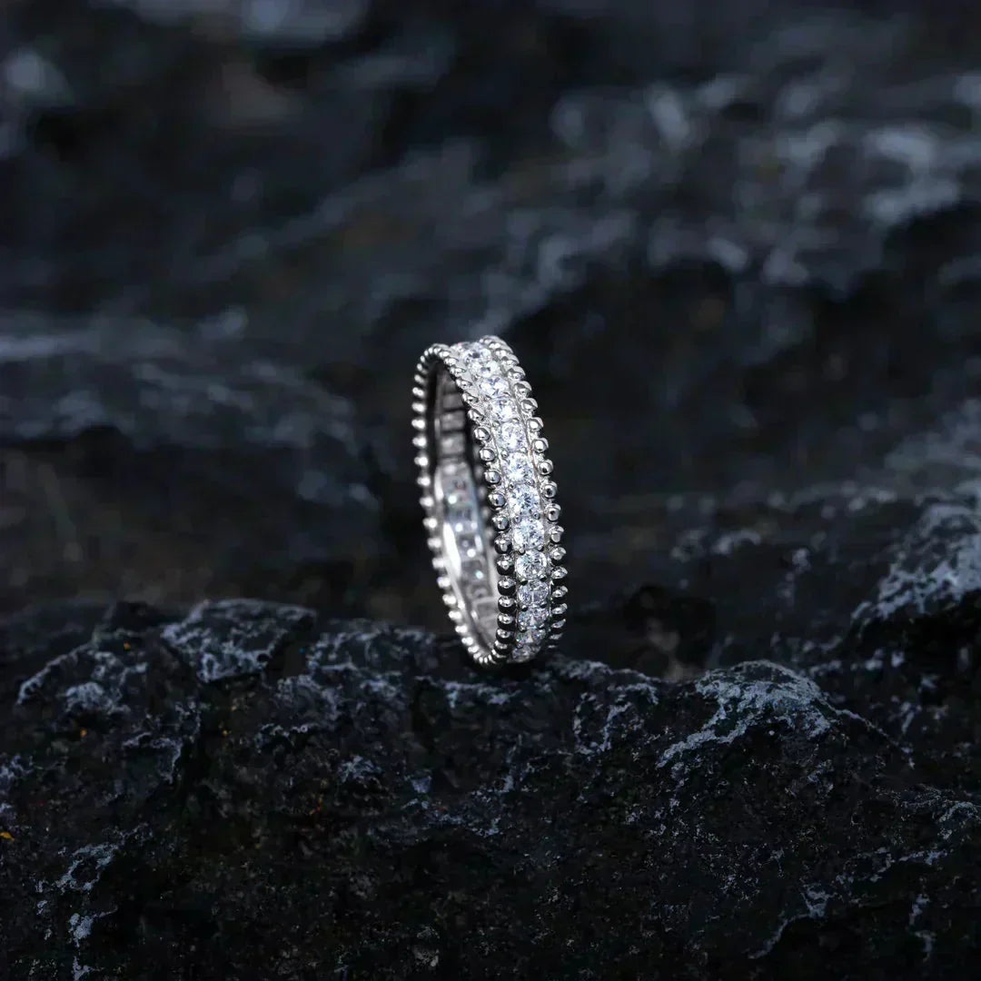 [Auream]PERLEE DIAMOND SILVER RING