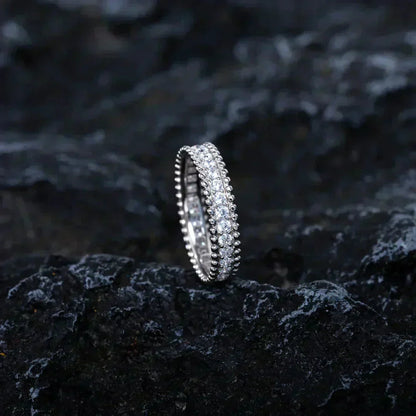 [Auream]PERLEE DIAMOND SILVER RING