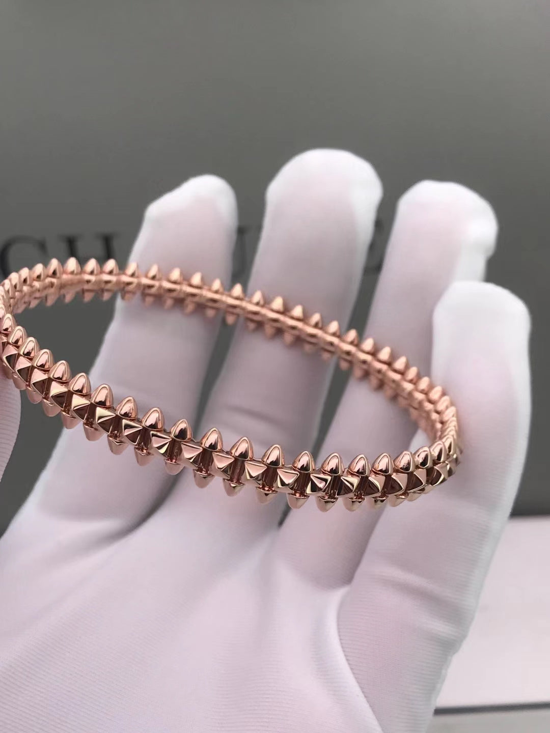 [Auream]CLASH PINK GOLD BRACELET