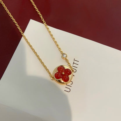 [Auream]SUN PEDANT CARNELIAN BRACELET