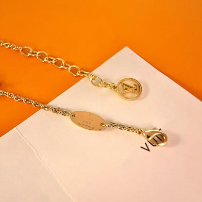 [Auream]LOGO STAR MOTIF GOLD BRACELET
