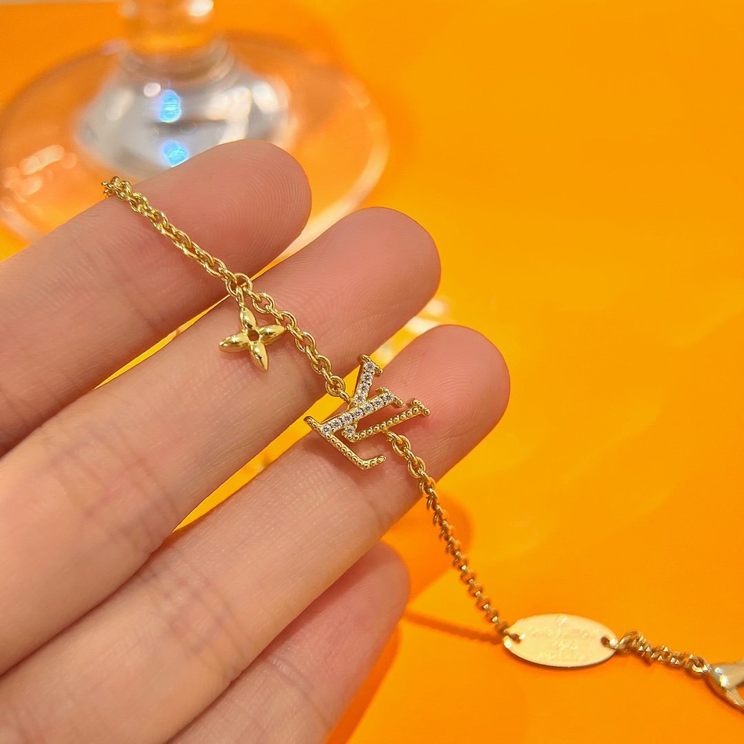 [Auream]LOGO STAR MOTIF GOLD BRACELET