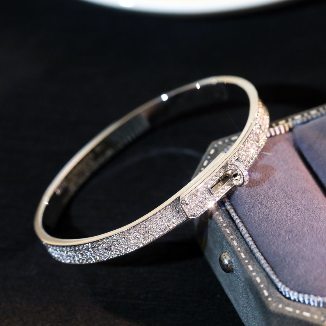 [Auream]KELLY BRACELET DIAMOND PAVED