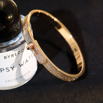 [Auream]KELLY BRACELET DIAMOND PAVED
