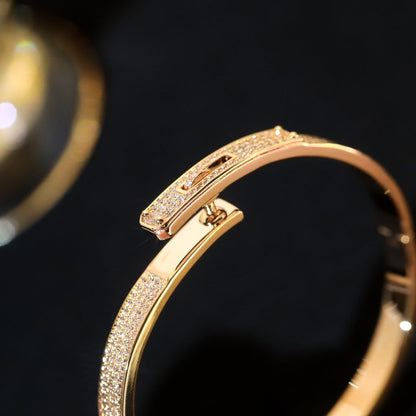 [Auream]KELLY BRACELET DIAMOND PAVED
