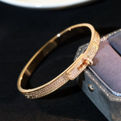 [Auream]KELLY BRACELET DIAMOND PAVED