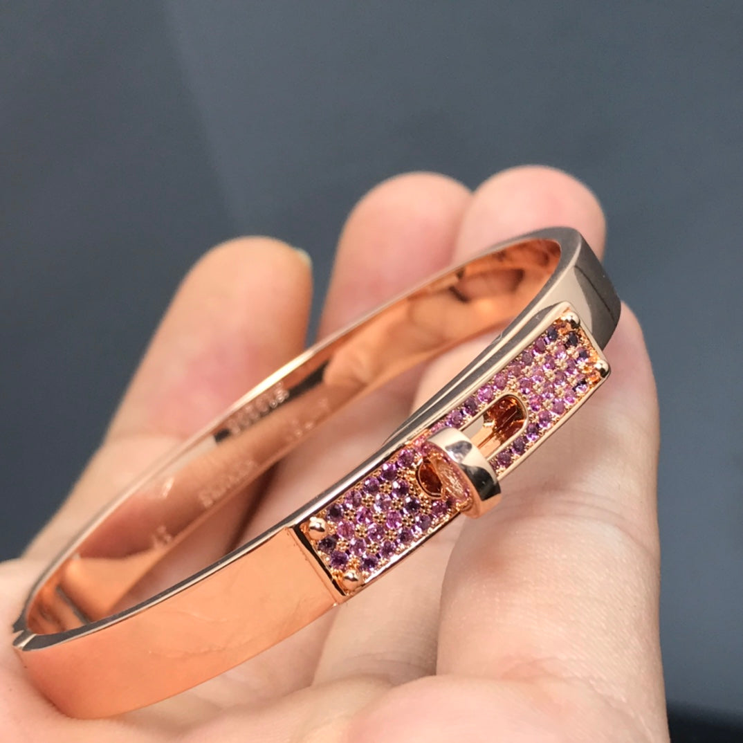 [Auream]KELLY BRACELET PINK DIAMOND