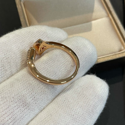 [Auream]DREAM MOP DIAMOND OPEN RING