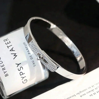[Auream]KELLY SILVER DIAMOND BRACELET