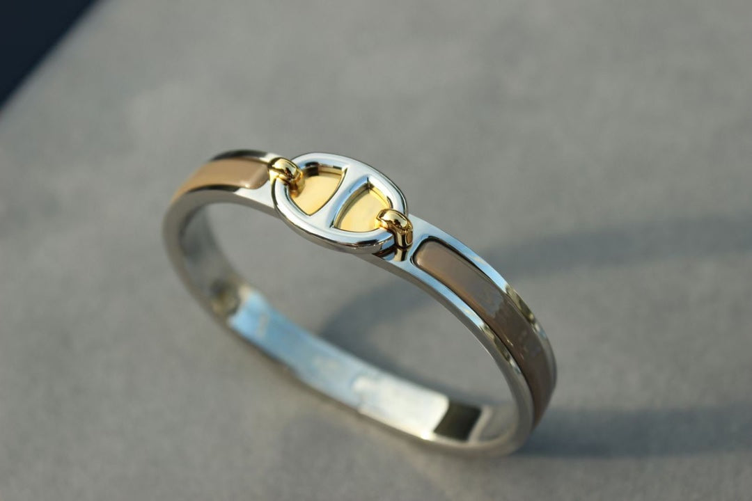 [Auream]CLIC CHAINE SILVER BRACELET